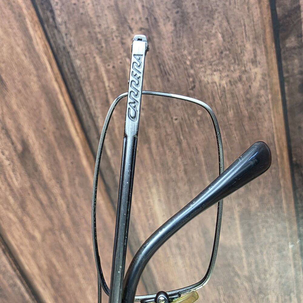 CARRERA CA7272 GUNMETAL RECTANGULAR FLEX HINGES EYEGLASSES FRAME ONLY‎ - Picture 7 of 9
